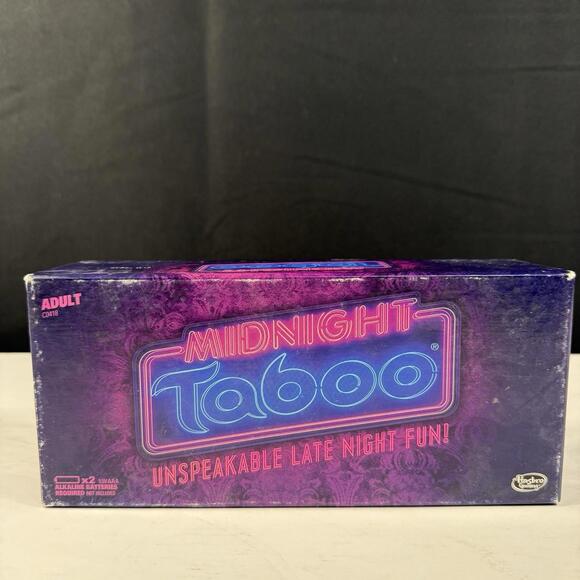 Other - Midnight Taboo Game Open Box